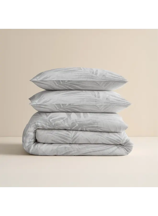 Sleeptime Dekbedovertrek Venza Grijs - Flanel