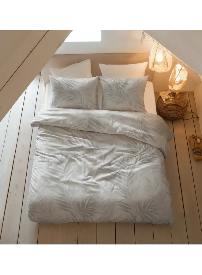 Sleeptime Dekbedovertrek Venza Grijs - Flanel