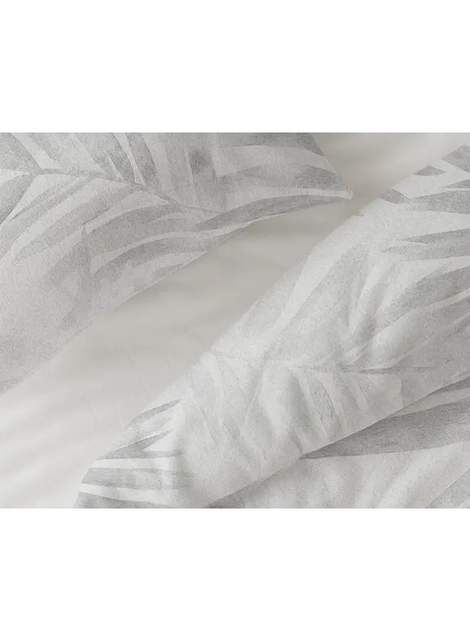 Sleeptime Dekbedovertrek Venza Grijs - Flanel