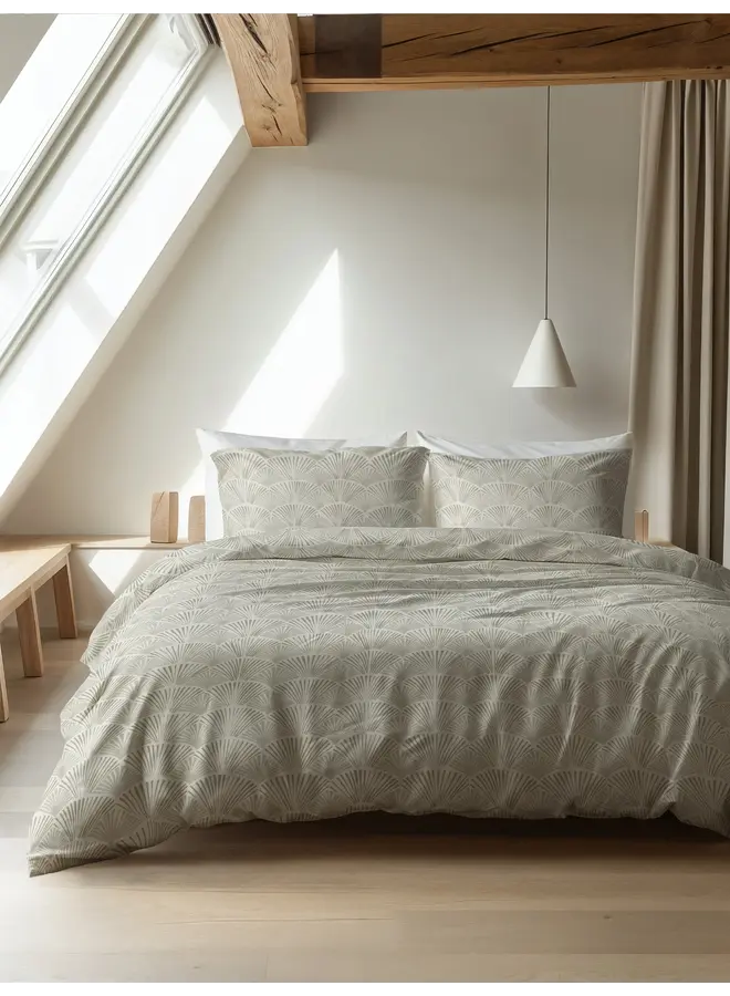 Dekbedovertrek Claire Zand - Flanel PL1