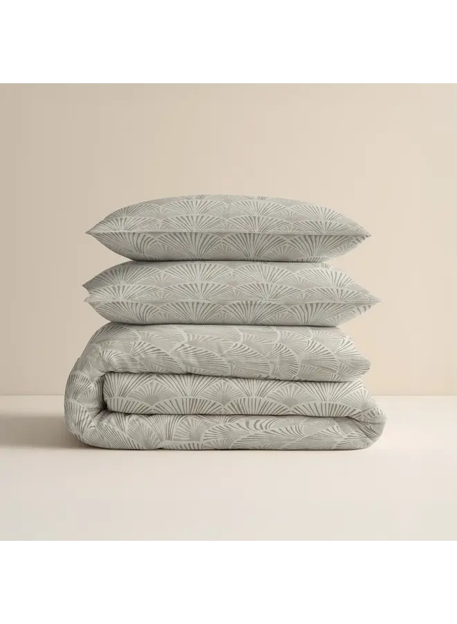 Sleeptime Dekbedovertrek Claire Zand - Flanel