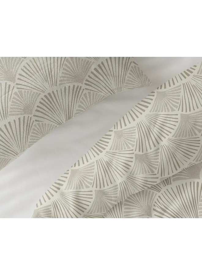 Sleeptime Dekbedovertrek Claire Zand - Flanel