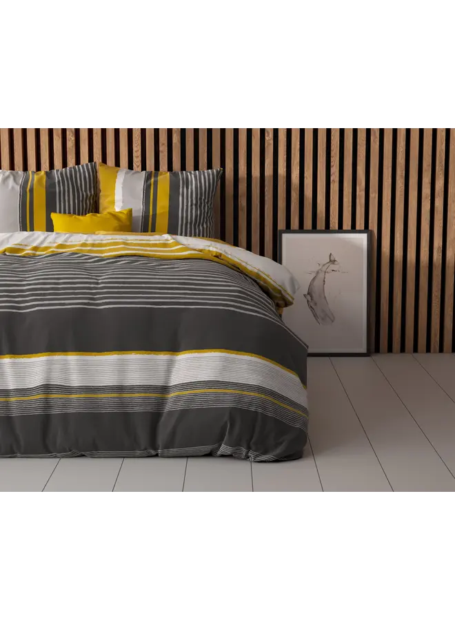 Sleeptime Dekbedovertrek Drake Zwart - Blended Katoen