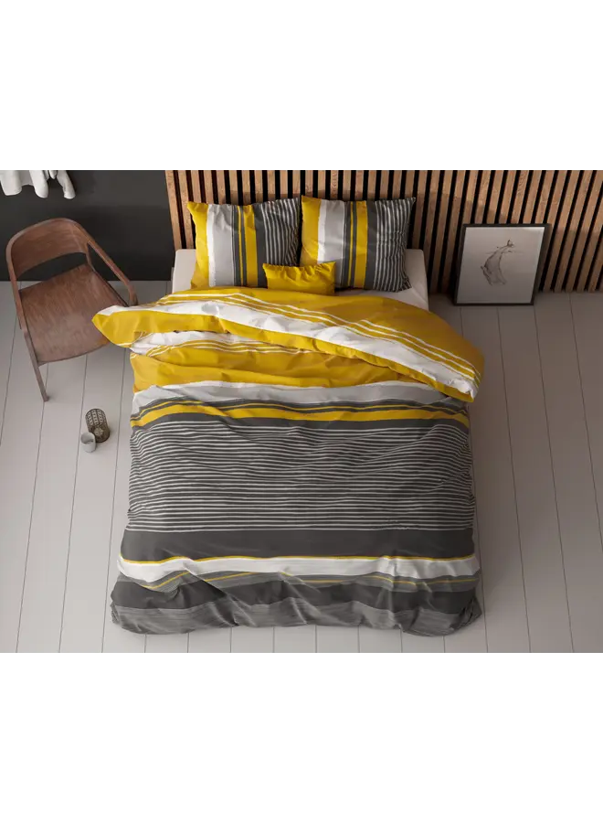 Sleeptime Dekbedovertrek Drake Zwart - Blended Katoen