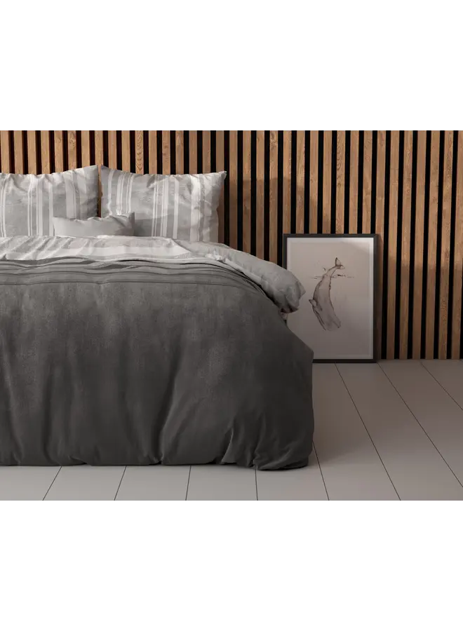 Sleeptime Dekbedovertrek Moon Lights Grijs - Blended Katoen