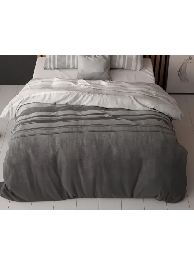 Sleeptime Dekbedovertrek Moon Lights Grijs - Blended Katoen