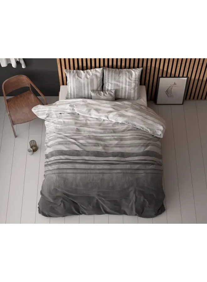 Sleeptime Dekbedovertrek Moon Lights Grijs - Blended Katoen