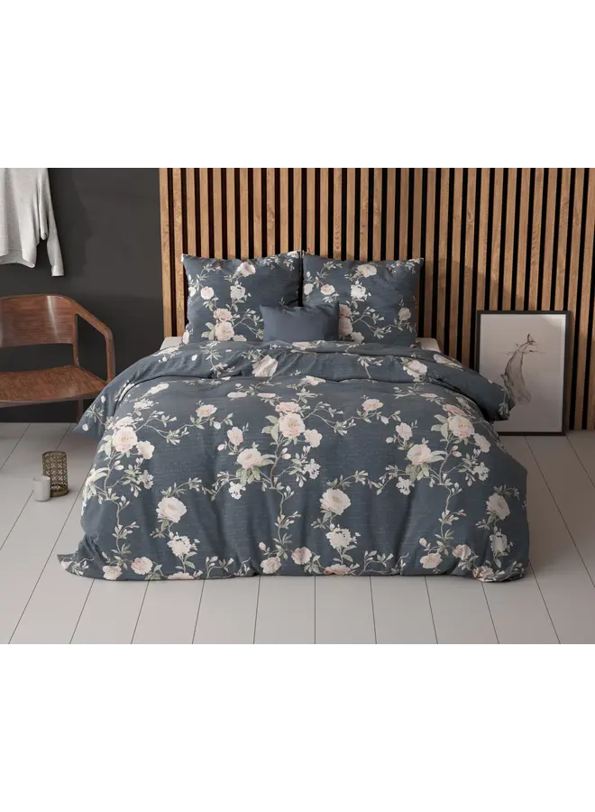 Sleeptime Dekbedovertrek Eloise 2 Indigo - Blended Katoen