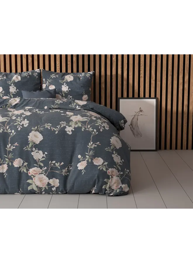 Sleeptime Dekbedovertrek Eloise 2 Indigo - Blended Katoen