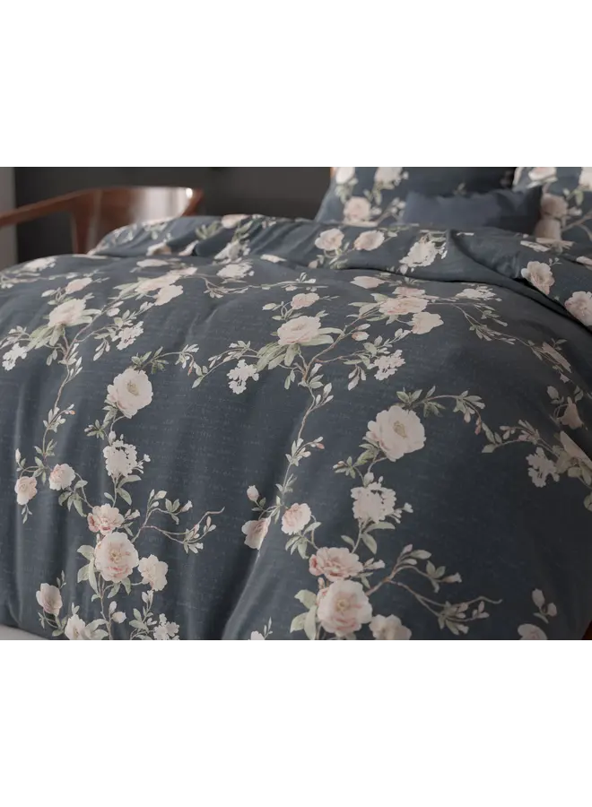 Sleeptime Dekbedovertrek Eloise 2 Indigo - Blended Katoen
