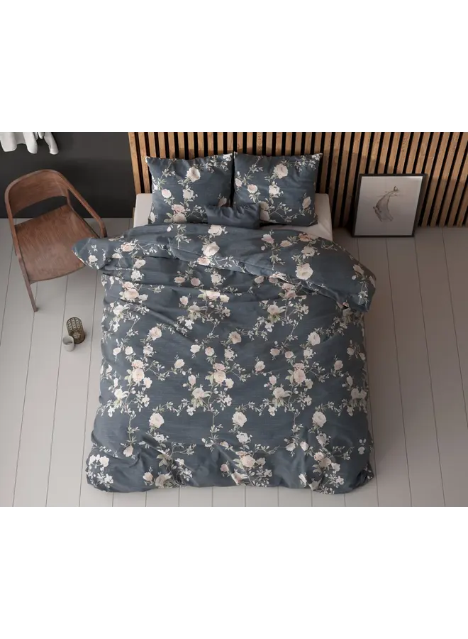 Sleeptime Dekbedovertrek Eloise 2 Indigo - Blended Katoen