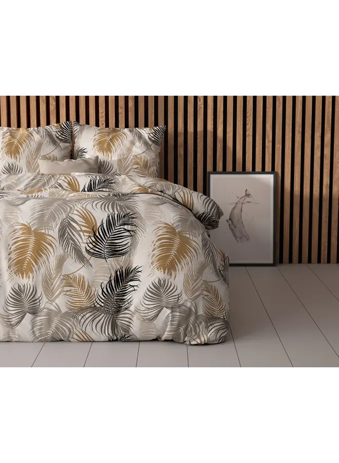 Sleeptime Dekbedovertrek Feather District Zand - Blended Katoen