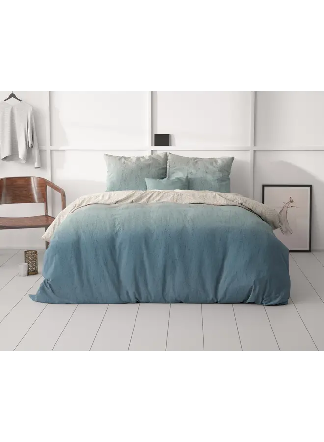 Sleeptime Dekbedovertrek Gradient Trend Blauw - Microvezel