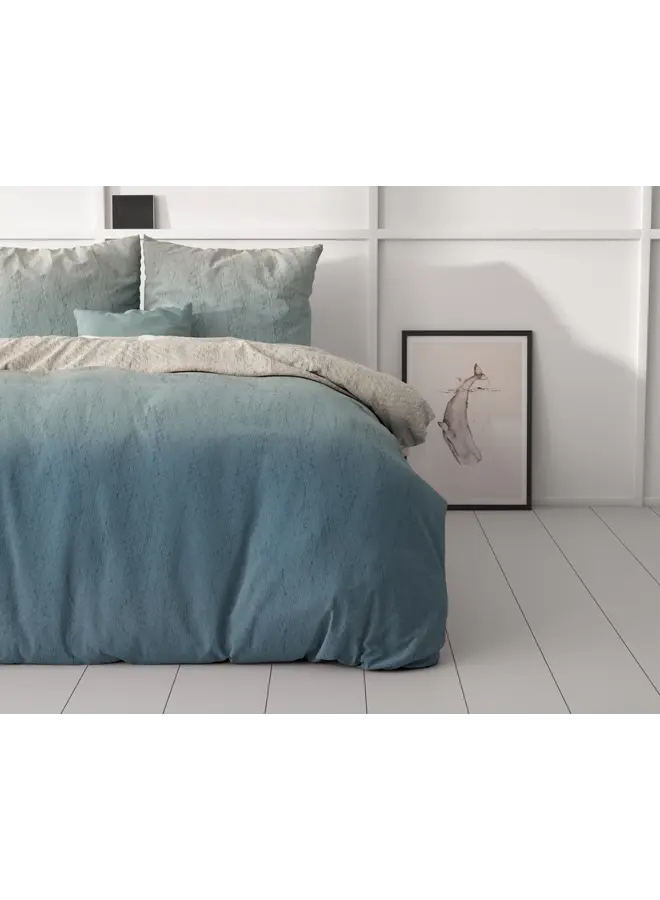 Sleeptime Dekbedovertrek Gradient Trend Blauw - Microvezel