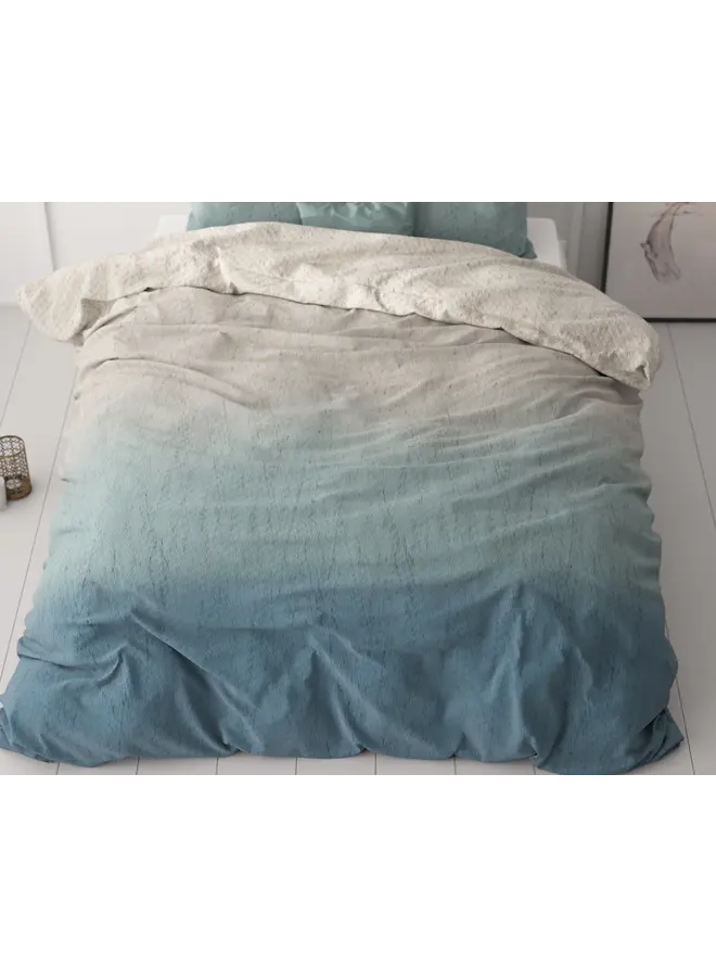 Sleeptime Dekbedovertrek Gradient Trend Blauw - Microvezel