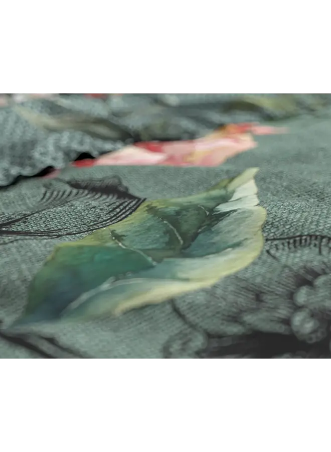 Sleeptime Dekbedovertrek Diana Groen - Katoen