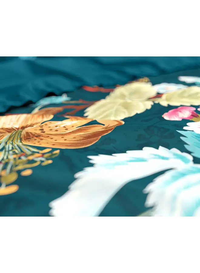 Sleeptime Dekbedovertrek Chanda Blauw - Katoen