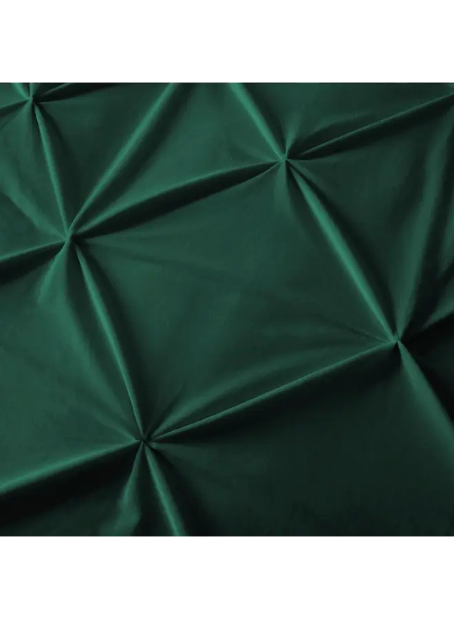 Sleeptime Dekbedovertrek Pintuck Groen - Velvet