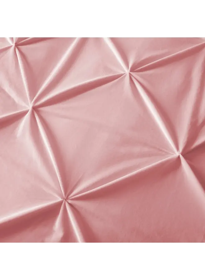 Sleeptime Dekbedovertrek Pintuck Roze - Velvet