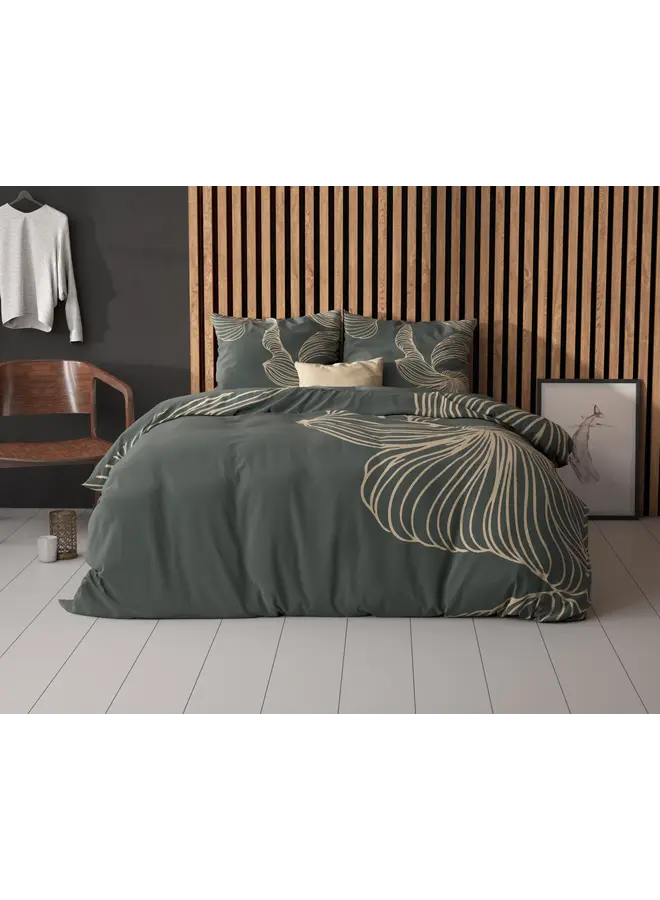 Sleeptime Dekbedovertrek Blair Grijs - Microvezel