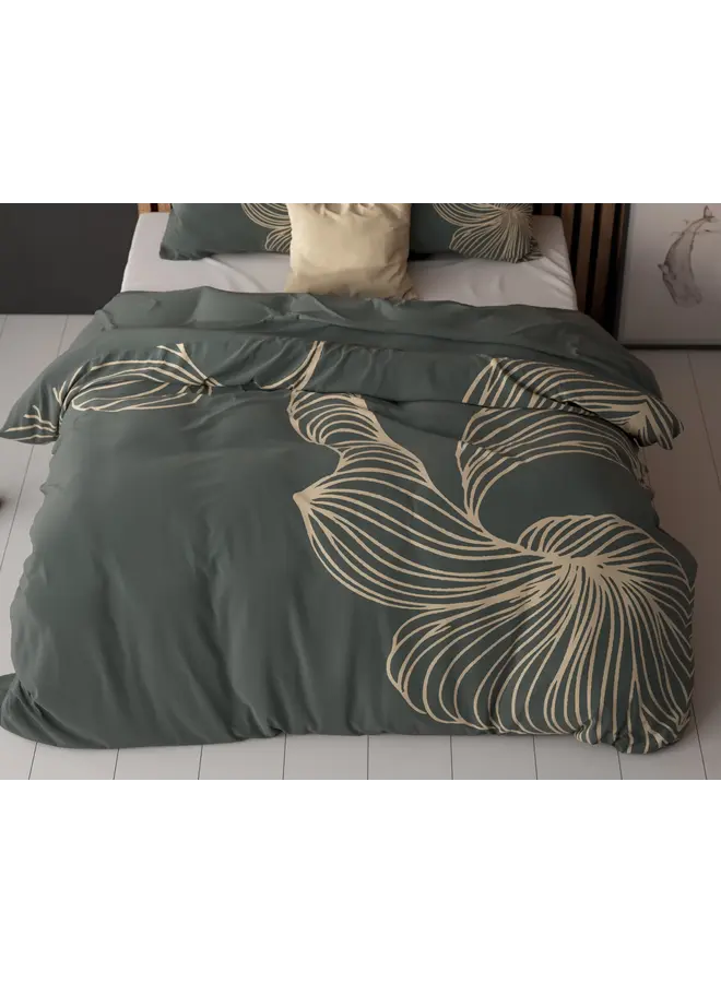 Sleeptime Dekbedovertrek Blair Grijs - Microvezel