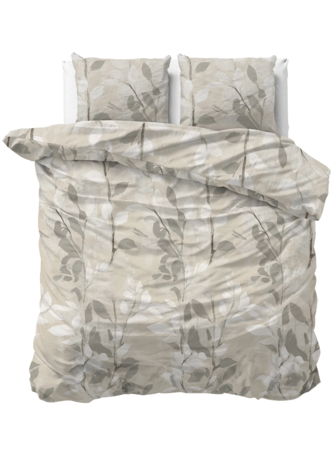 Dekbedovertrek Essence Zand - Flanel PL1