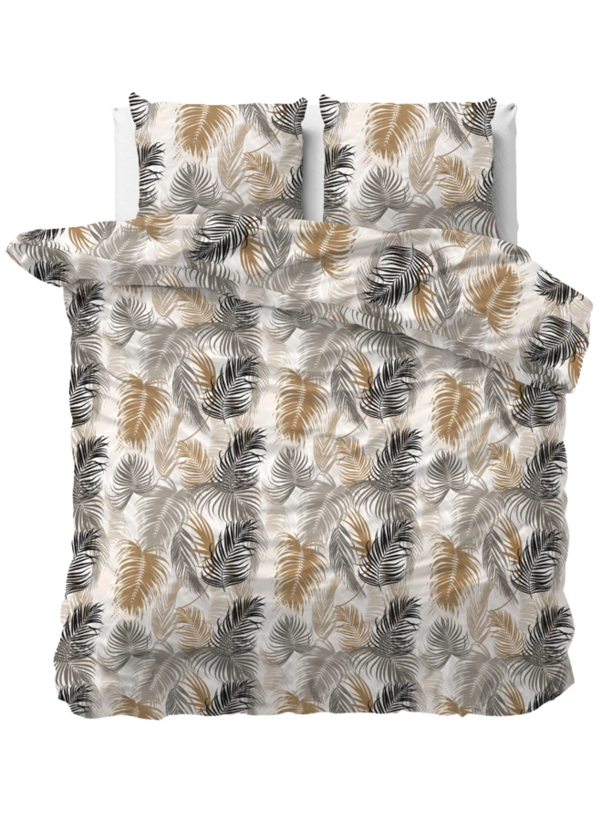 Sleeptime Dekbedovertrek Feather District Zand - Blended Katoen