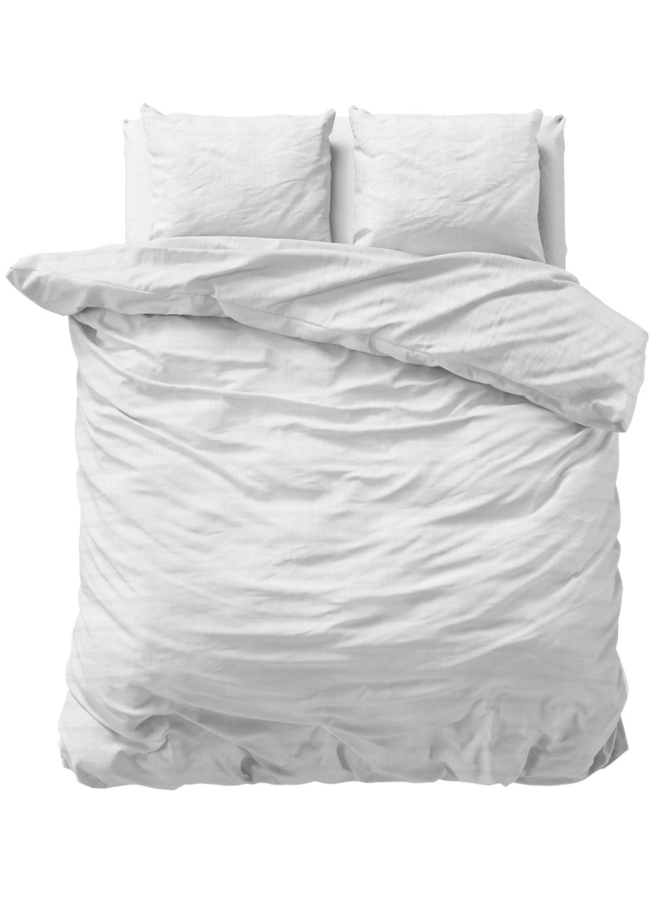 Dekbedovertrek Menno Wit - Microvezel PL3