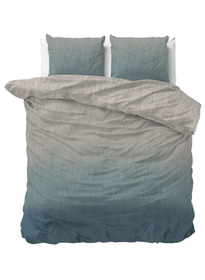 Sleeptime Dekbedovertrek Gradient Trend Blauw - Microvezel