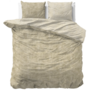 Sleeptime Dekbedovertrek Washed Cotton Taupe - Flanel