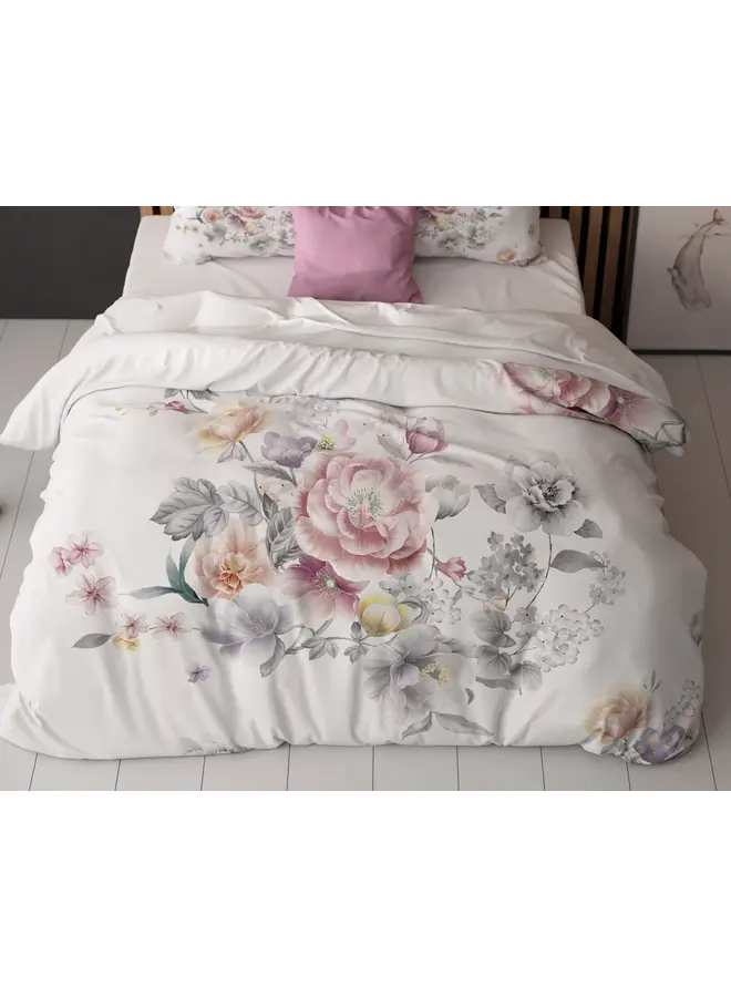 Sleeptime Dekbedovertrek Isabeau Wit - Microvezel