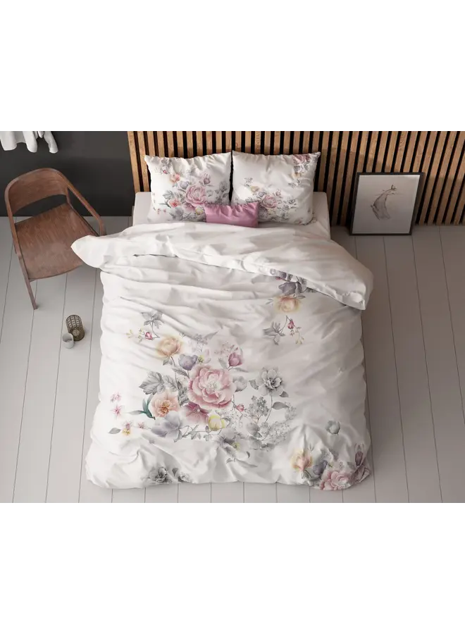 Sleeptime Dekbedovertrek Isabeau Wit - Microvezel