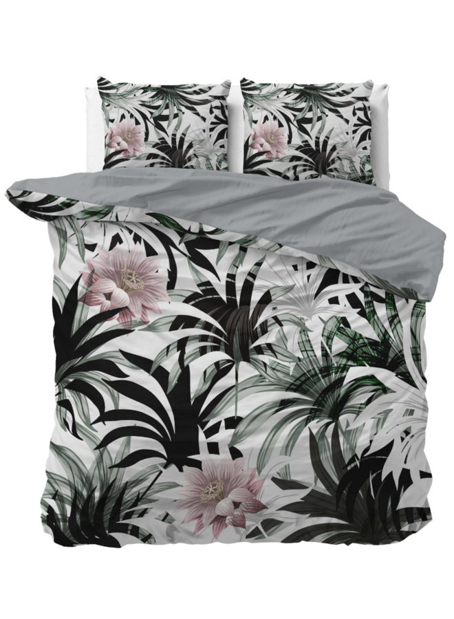 Sleeptime Dekbedovertrek Suzette Wit - Microvezel