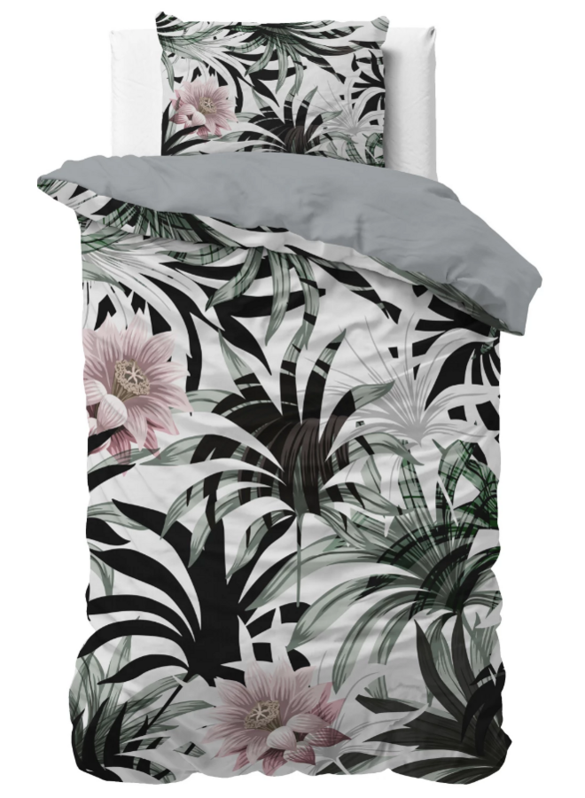 Sleeptime Dekbedovertrek Suzette Wit - Microvezel