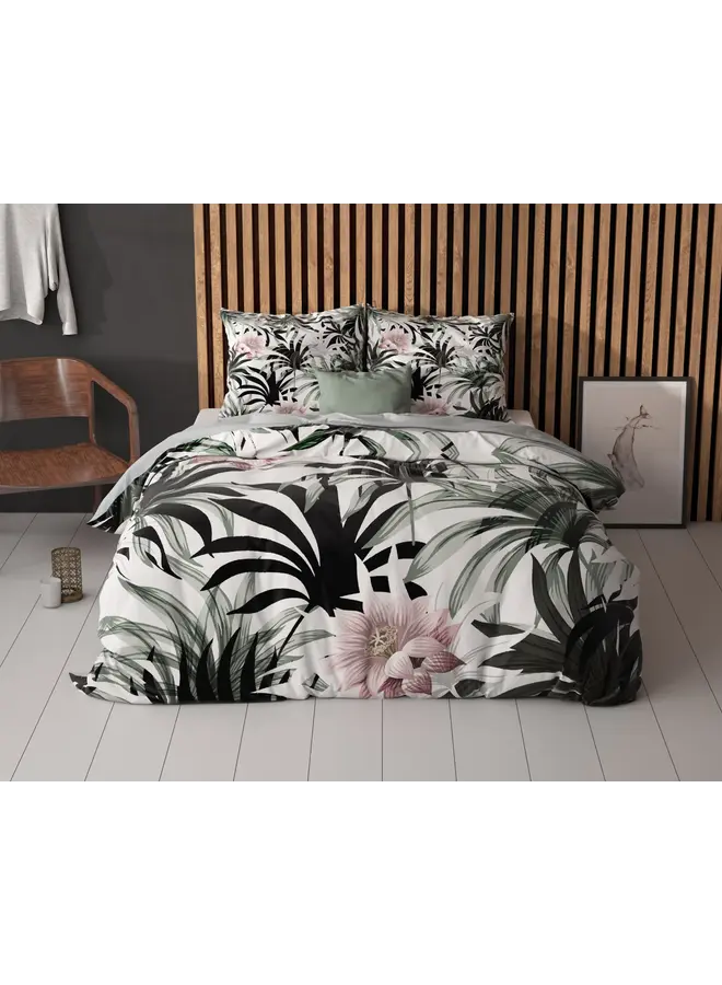 Sleeptime Dekbedovertrek Suzette Wit - Microvezel