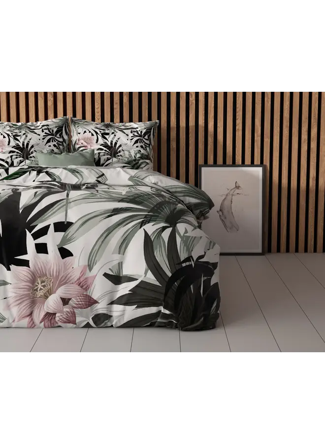 Sleeptime Dekbedovertrek Suzette Wit - Microvezel