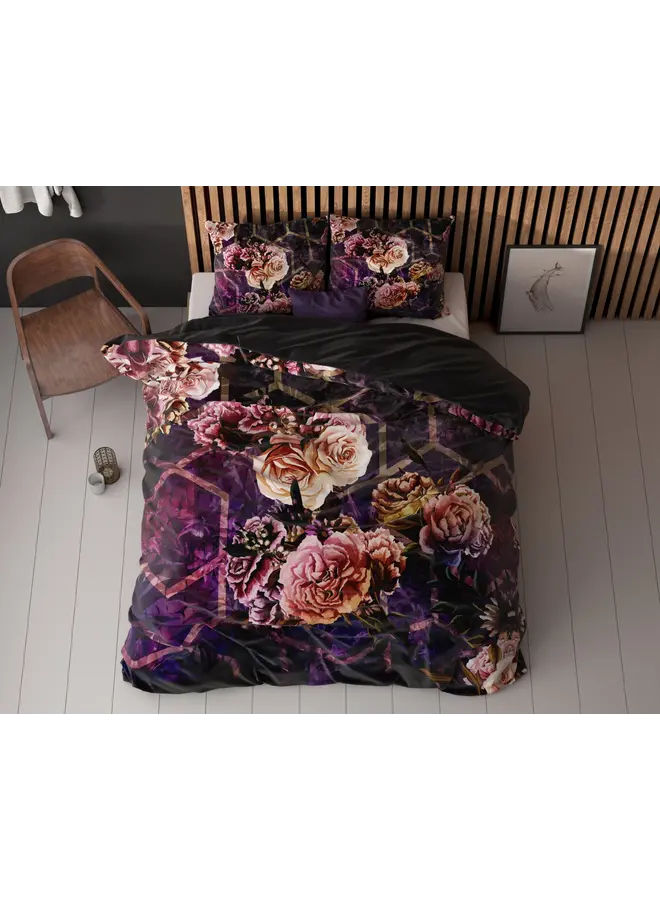 Sleeptime Dekbedovertrek Marise Paars - Microvezel