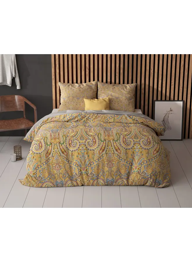 Sleeptime Dekbedovertrek Emeline Goud - Microvezel