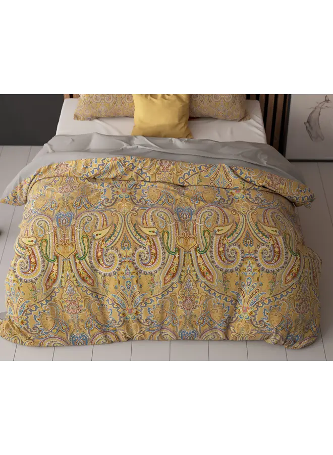 Sleeptime Dekbedovertrek Emeline Goud - Microvezel