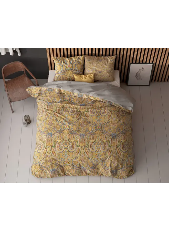 Sleeptime Dekbedovertrek Emeline Goud - Microvezel