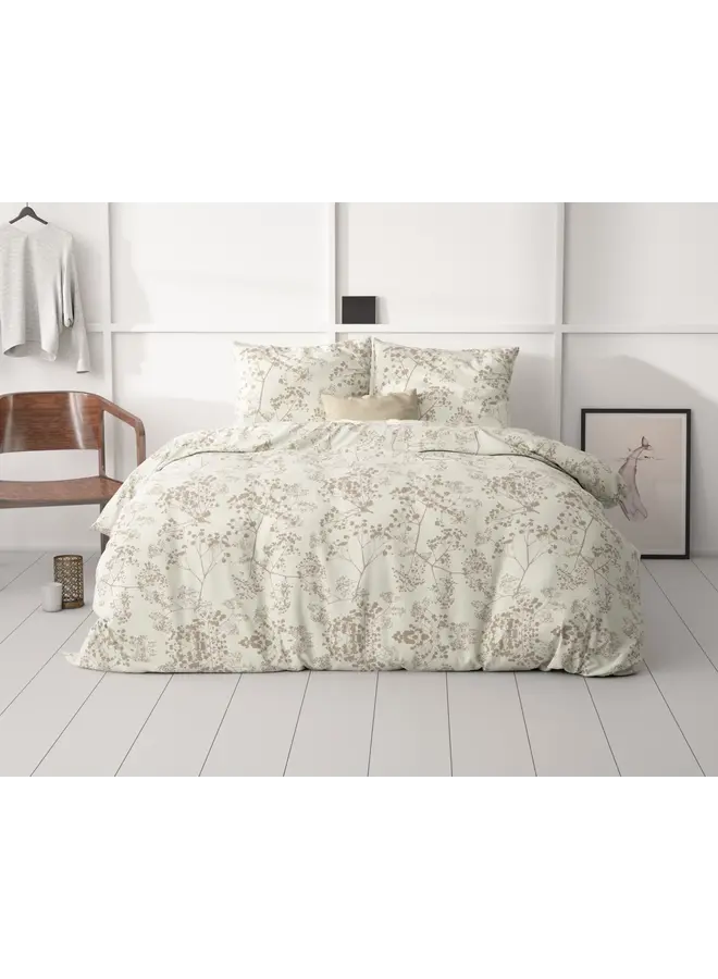 Sleeptime Dekbedovertrek Firdo Groen - Microvezel