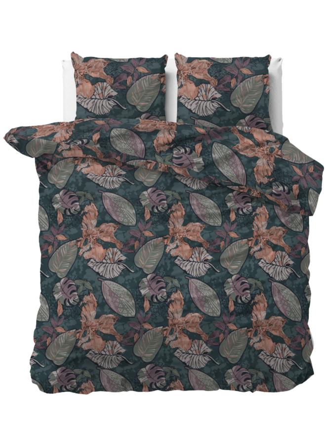 Dekbedovertrek Tushy Groen - Microvezel