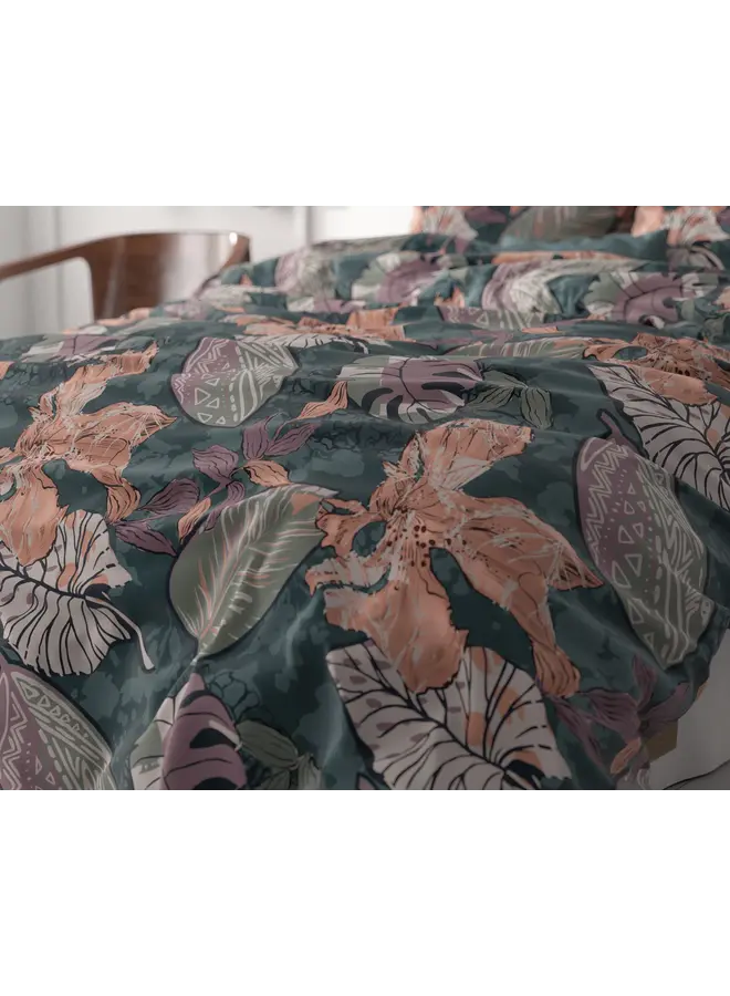 Sleeptime Dekbedovertrek Tushy Groen - Microvezel