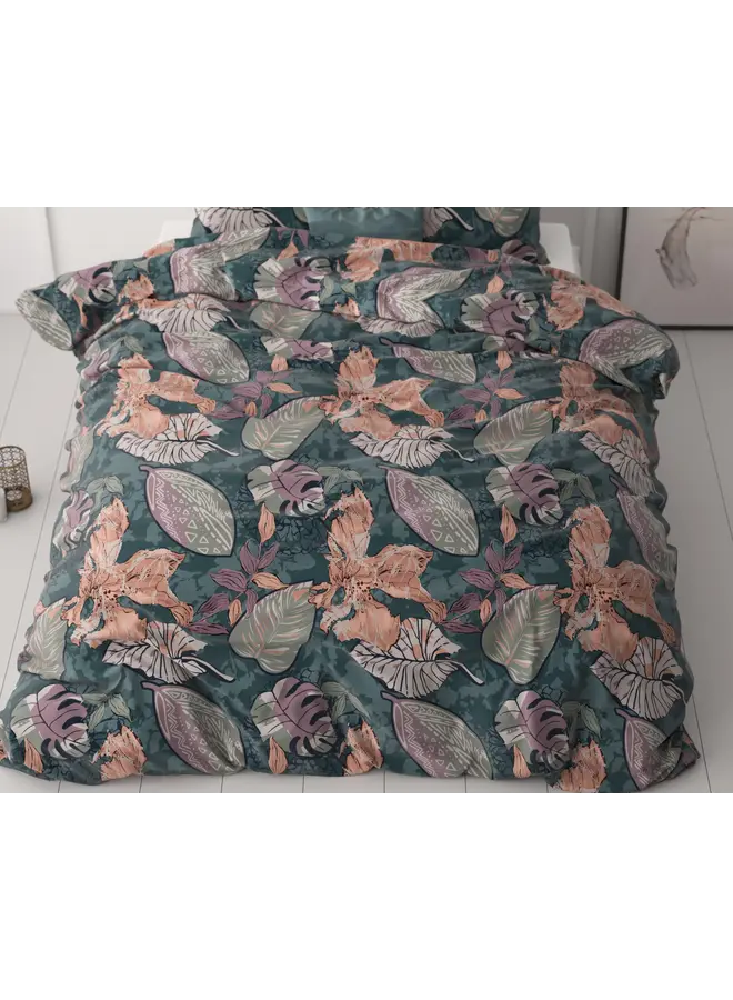 Sleeptime Dekbedovertrek Tushy Groen - Microvezel