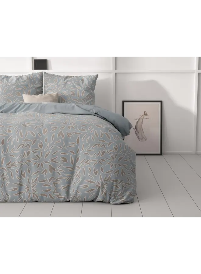 Sleeptime Dekbedovertrek Belia Blauw - Microvezel