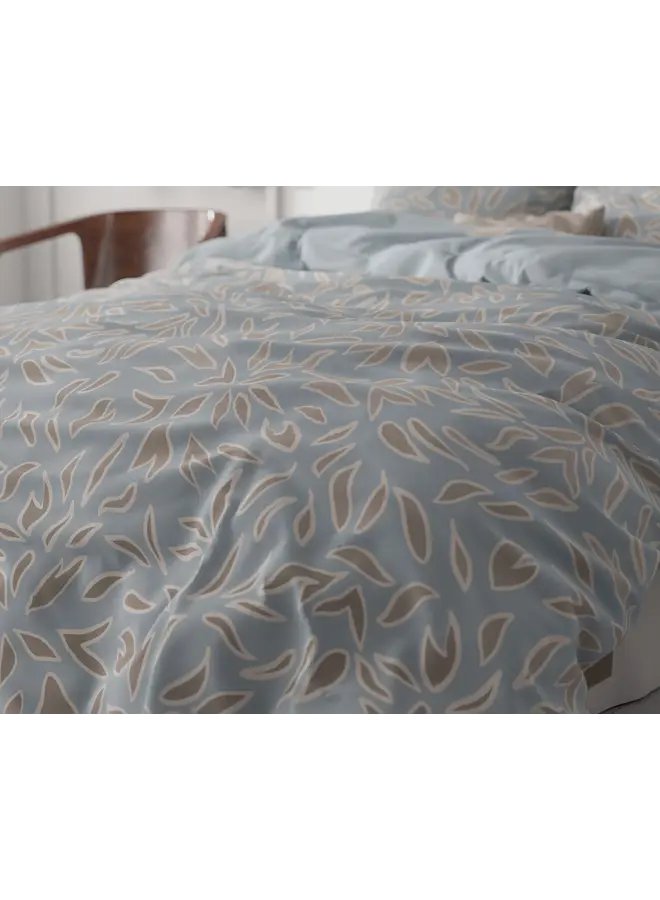 Sleeptime Dekbedovertrek Belia Blauw - Microvezel