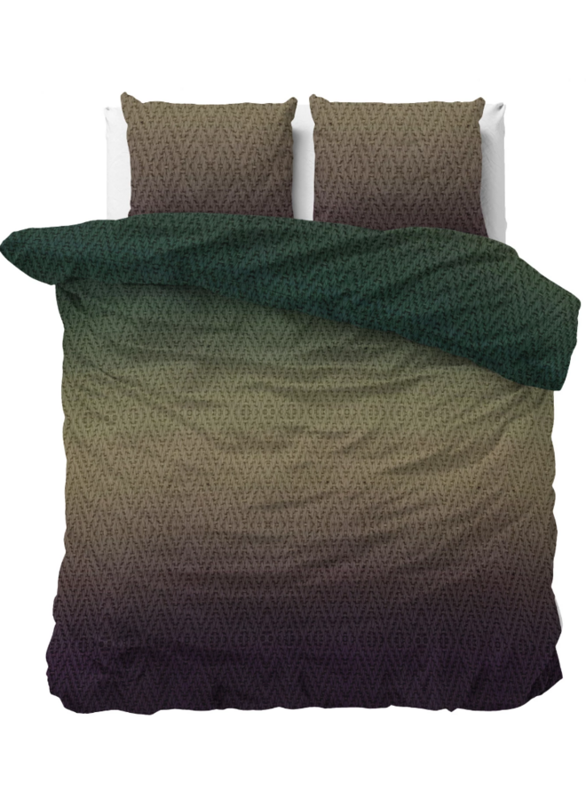 Dekbedovertrek Warm Knits Bruin - Microvezel PL1