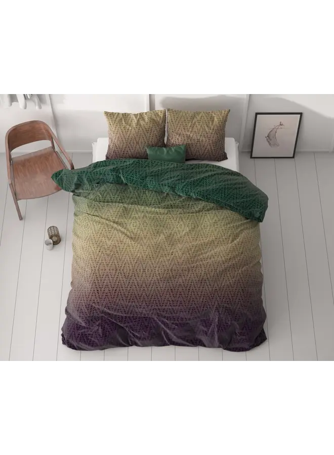 Sleeptime Dekbedovertrek Warm Knits Bruin - Microvezel