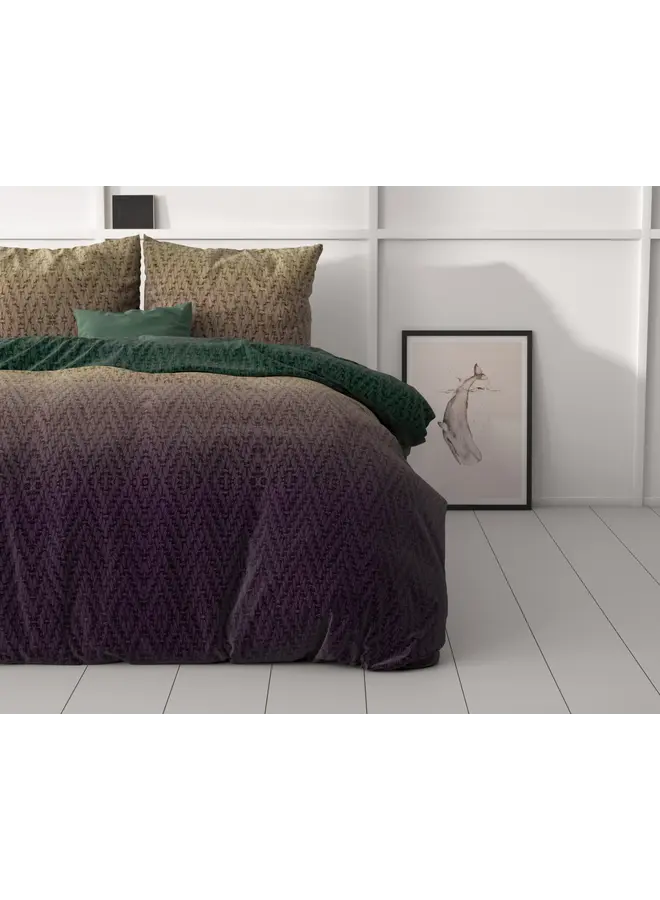 Sleeptime Dekbedovertrek Warm Knits Bruin - Microvezel