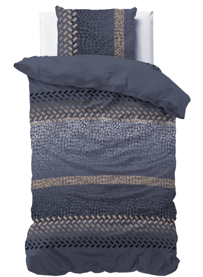 Sleeptime Dekbedovertrek Brownie Leopard Bruin - Microvezel